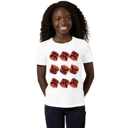 One Side Printed in US-Kids Crew neck T-shirts