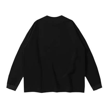 One Side Printed in US- Unisex Crew Neck Long Sleeve T-shirts