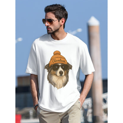 Men's T-Shirt  For The USA|180GSM Front DTF
